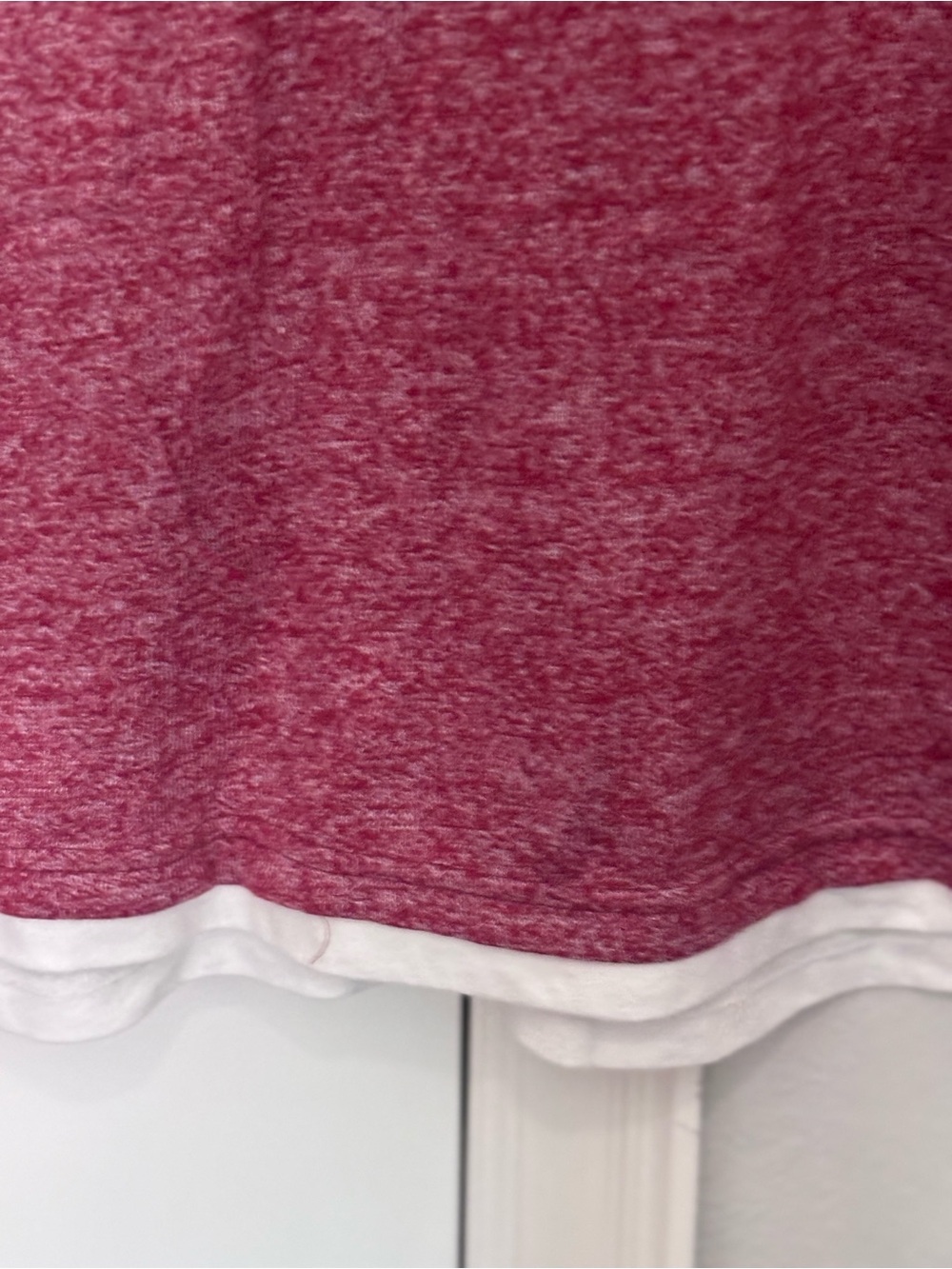 Abercrombie & Fitch Burgundy Heather Henley Shirt - Picture 3 of 3